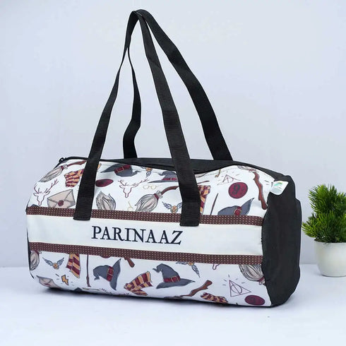 Personalised Swimming Duffle Bag with Plush Toy Combo for Kids